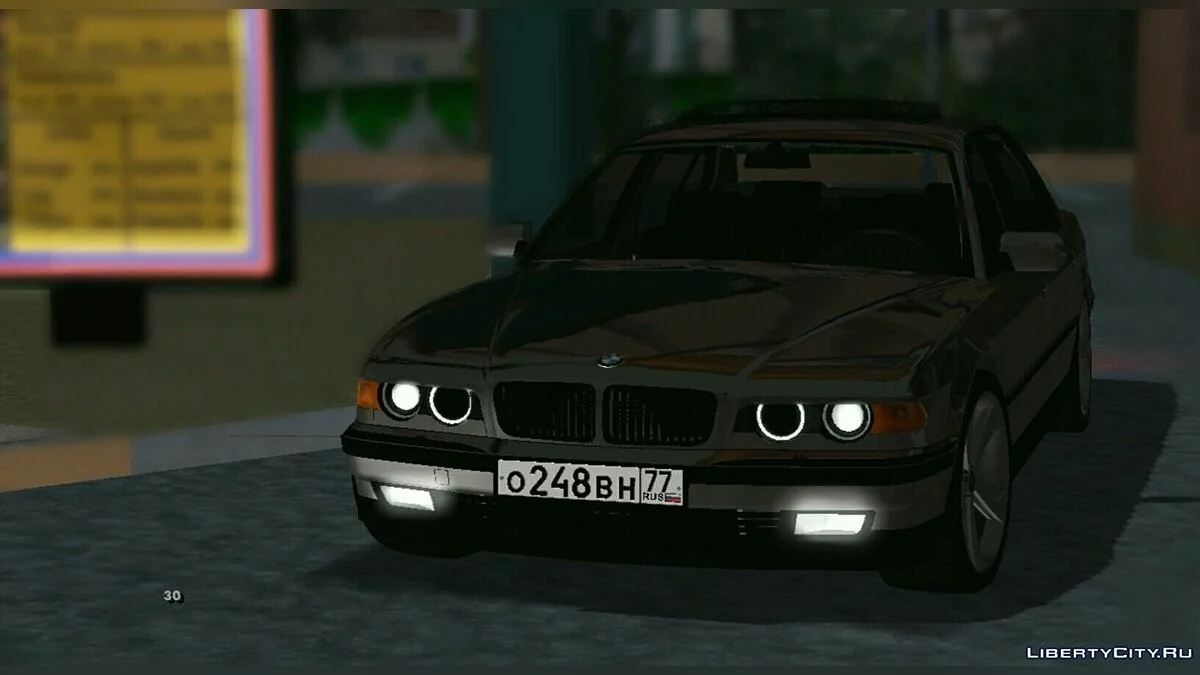宝马 E38 750 / GTA San Andreas (iOS, Android)
