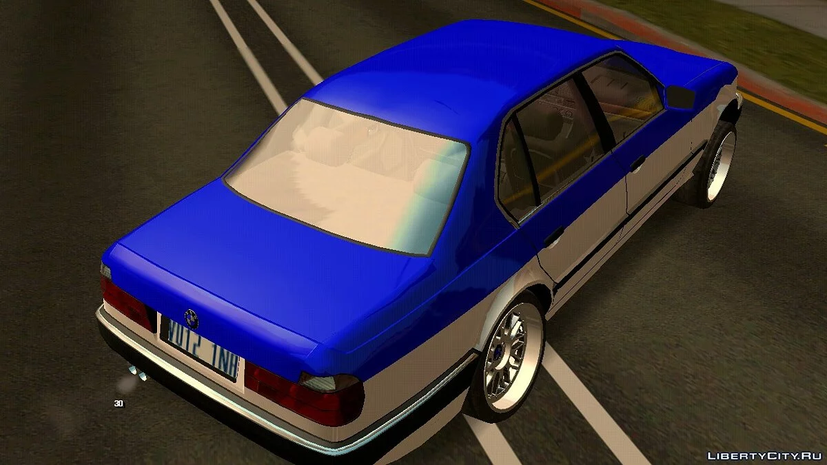BMW E32 (тільки DFF) / GTA San Andreas (iOS, Android)