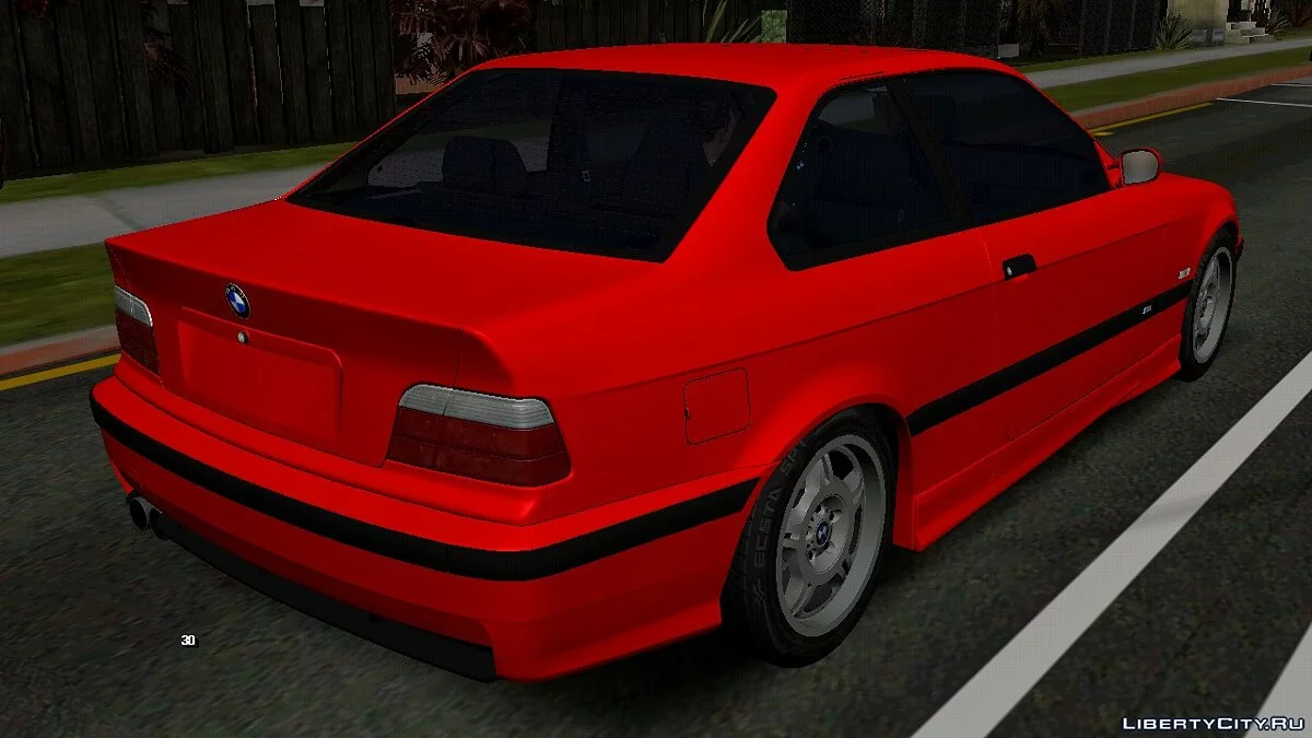 بي ام دبليو E36 / GTA سان أندرياس (iOS، أندرويد)