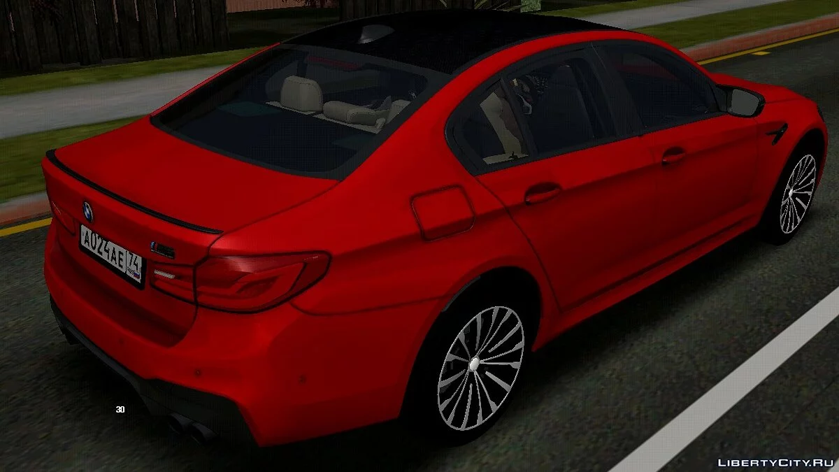 BMW M5 F90 / GTA San Andreas (iOS, Android)