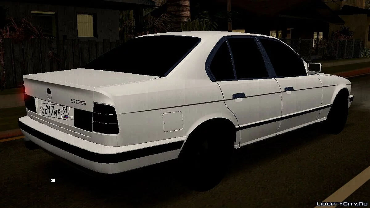 BMW E34 525 (仅 DFF) / GTA San Andreas (iOS, Android)