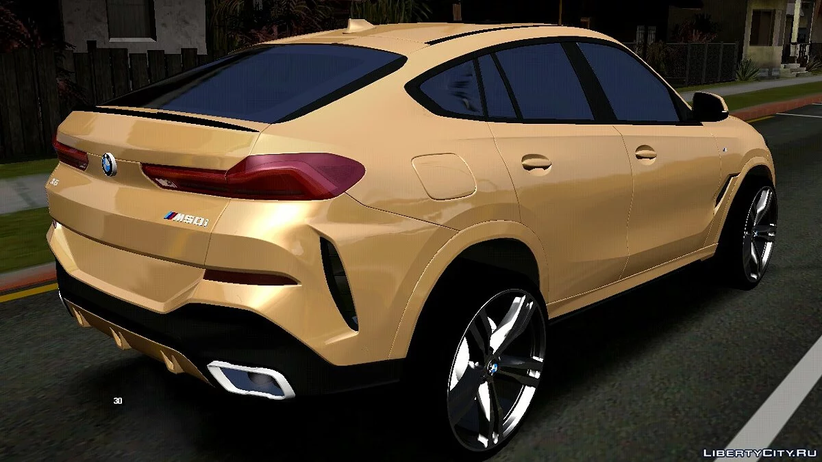BMW X6 M50I (лише DFF) / GTA San Andreas (iOS, Android)
