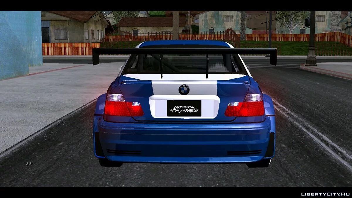 2005 BMW M3 NFS الأكثر طلبًا (DFF فقط) / GTA سان أندرياس (iOS، أندرويد)