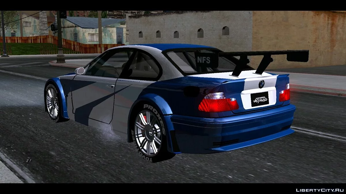 2005 BMW M3 NFS الأكثر طلبًا (DFF فقط) / GTA سان أندرياس (iOS، أندرويد)