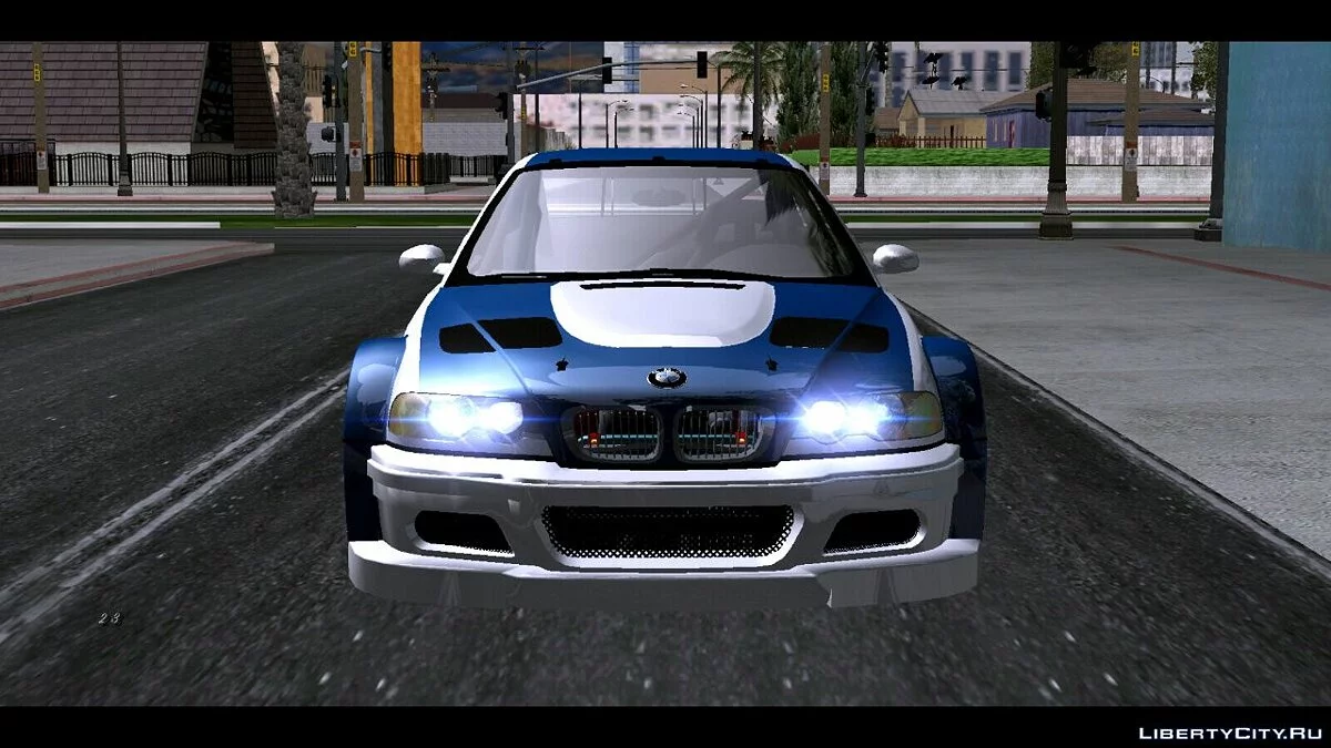2005 BMW M3 NFS الأكثر طلبًا (DFF فقط) / GTA سان أندرياس (iOS، أندرويد)