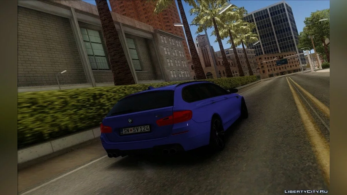 BMW M5 F11 / GTA San Andreas (iOS, Android)