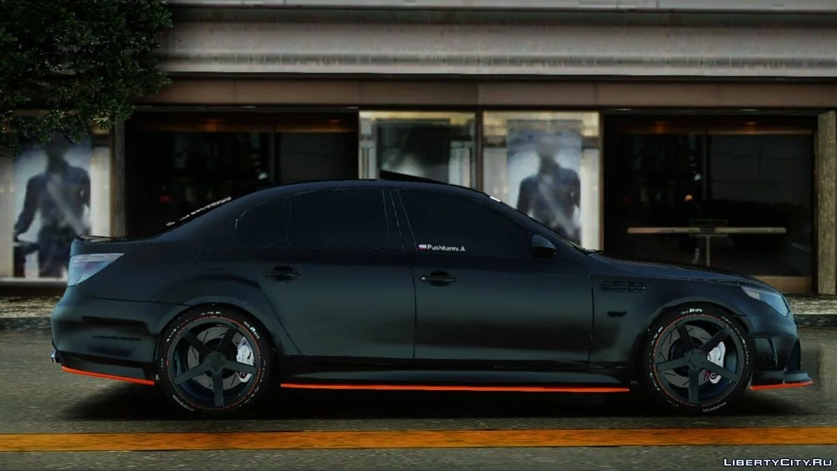 BMW M5e60 Deutisch Kamo v3.0.0 / GTA San Andreas (iOS, Android)