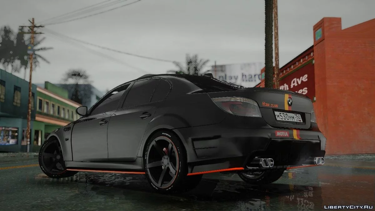 BMW M5e60 Deutisch Kamo v3.0.0 / GTA San Andreas (iOS, Android)