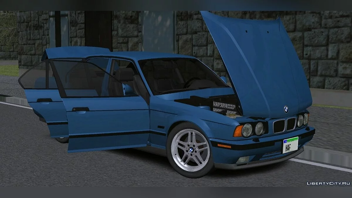 BMW M5 E34 '94 / GTA San Andreas (iOS, Android)