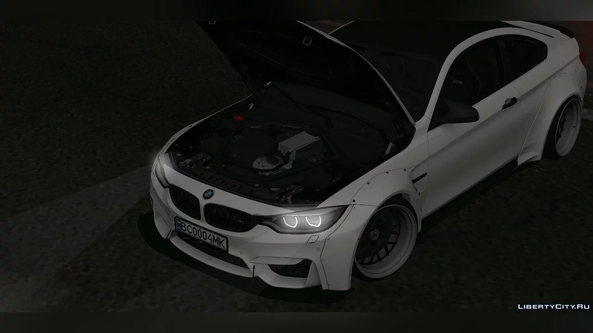 BMW M4 F82 Liberty Walk (Remake) / GTA San Andreas (iOS, Android)