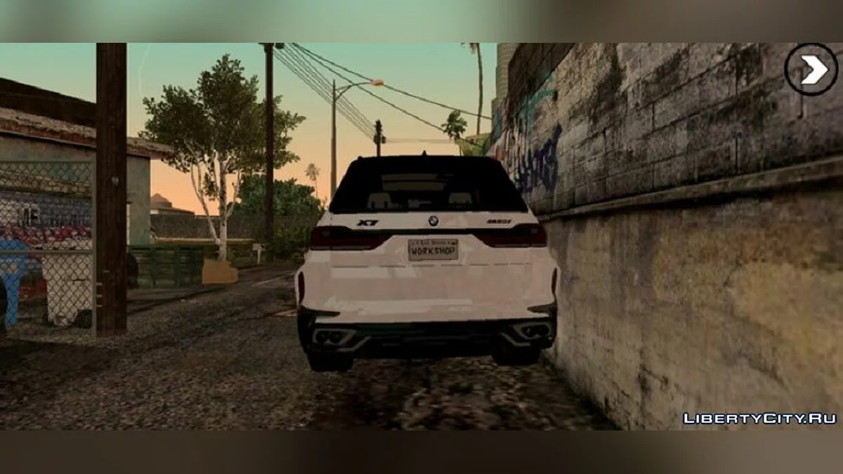 BMW X7 M50d / GTA San Andreas (iOS, Android)