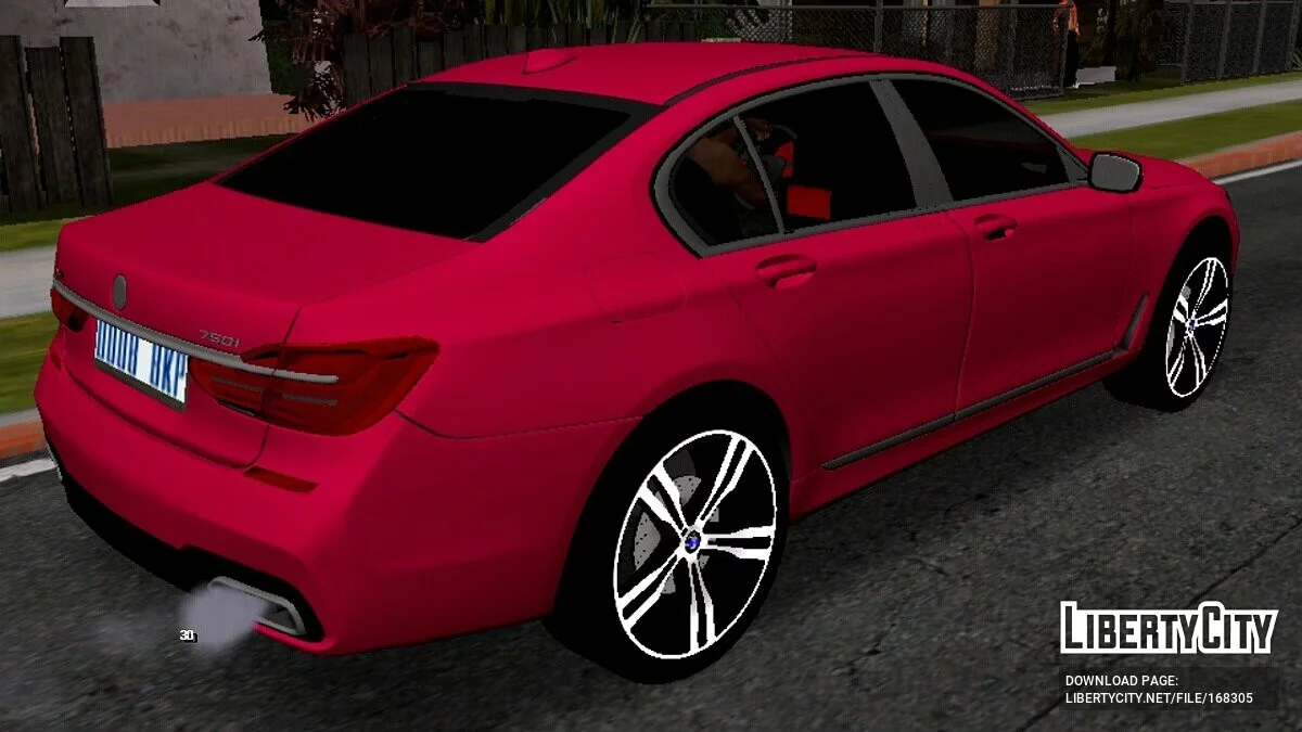 BMW 750I (DFF uniquement) / GTA San Andreas (iOS, Android)
