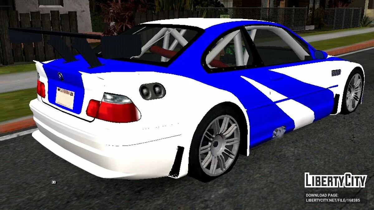 BMW M3 NFS (только DFF) / GTA San Andreas (iOS, Android)