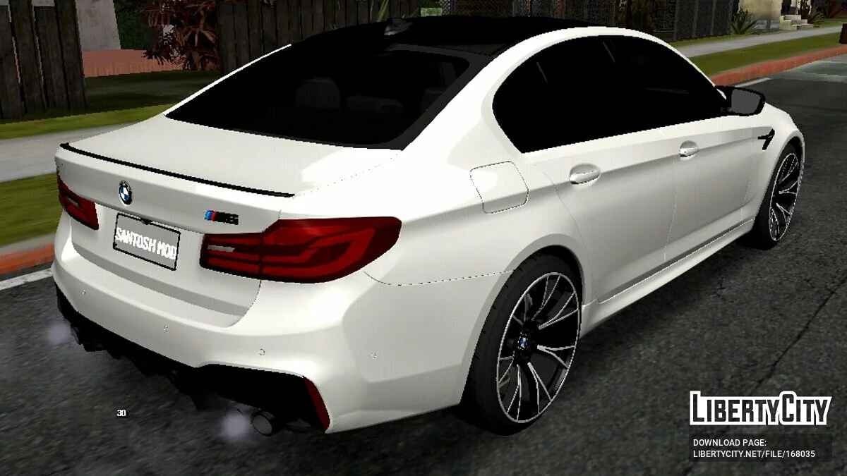 BMW M5 F90 2021 (apenas DFF) / GTA San Andreas (iOS, Android)