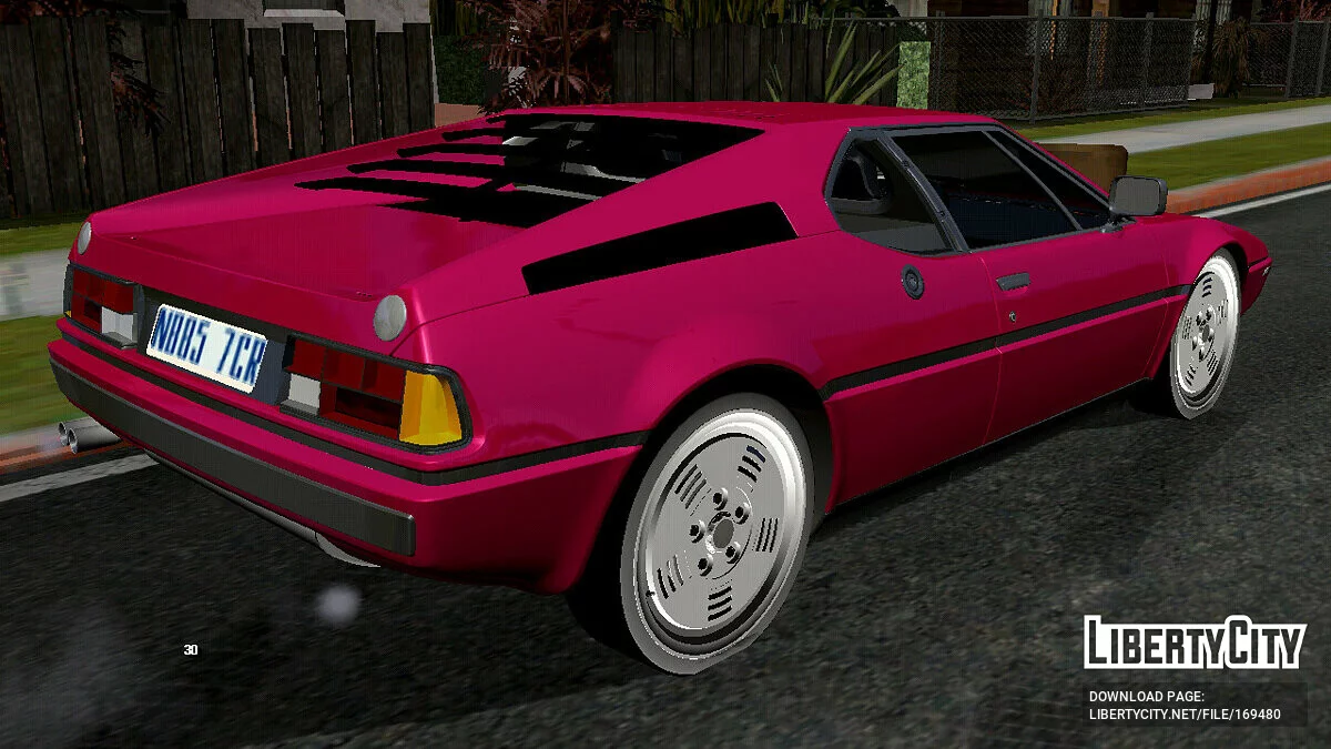 BMW M1 (hanya DFF) / GTA San Andreas (iOS, Android)