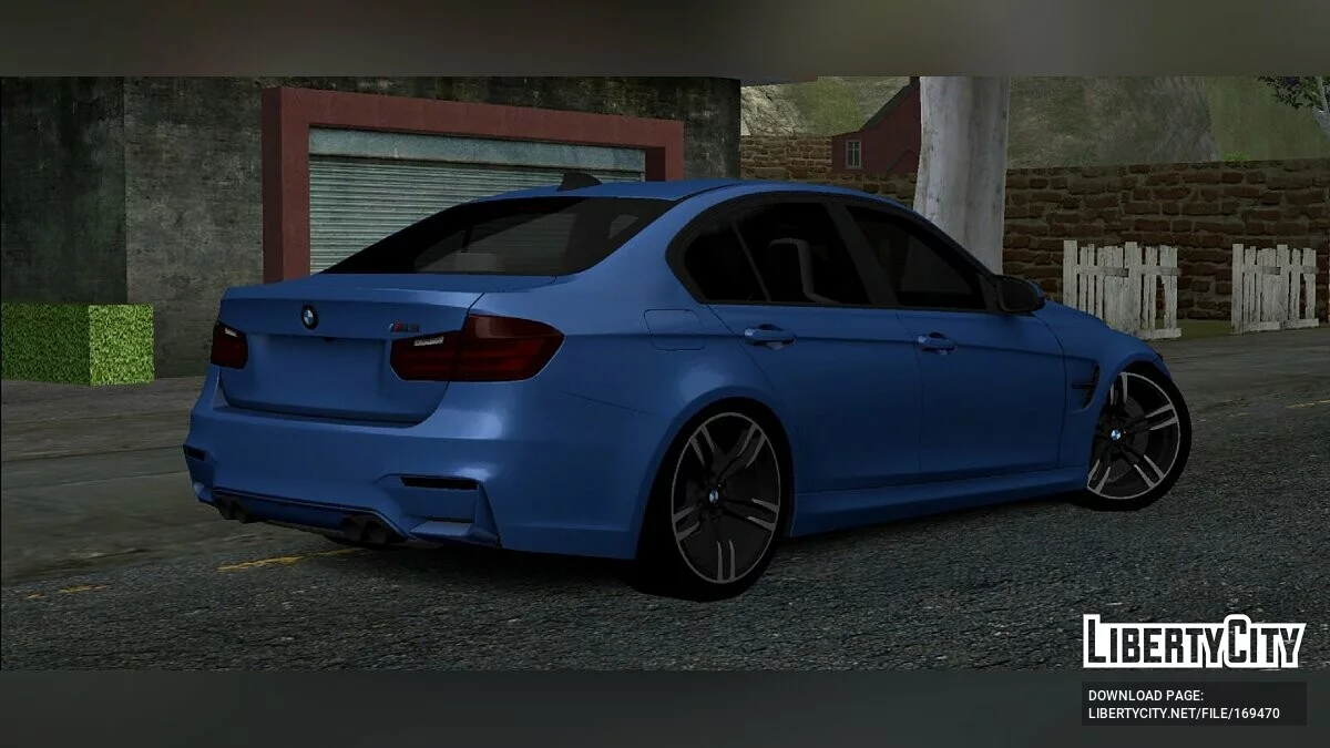 BMW M3 F80 2015 / GTA San Andreas (iOS, Android)