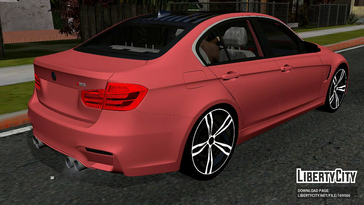 BMW M3 F80 (DFF uniquement) / GTA San Andreas (iOS, Android)