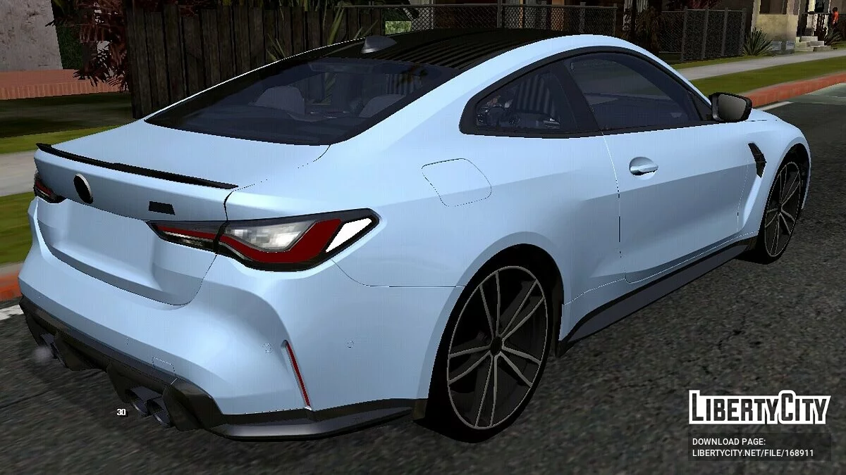 BMW M4 2021 (только DFF) / GTA San Andreas (iOS, Android)