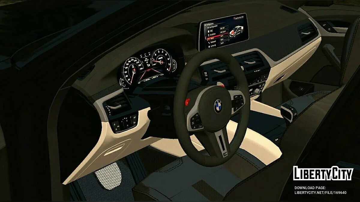 宝马 M5 F90 / GTA San Andreas (iOS, Android)