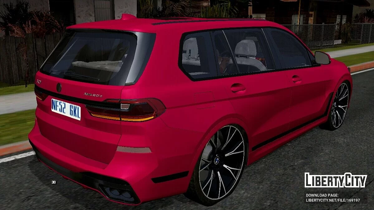 BMW X7M (только DFF) / GTA San Andreas (iOS, Android)