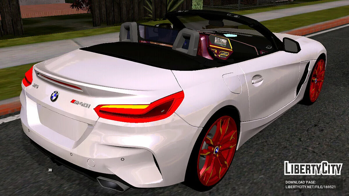BMW Z4 2019 (DFF uniquement) / GTA San Andreas (iOS, Android)
