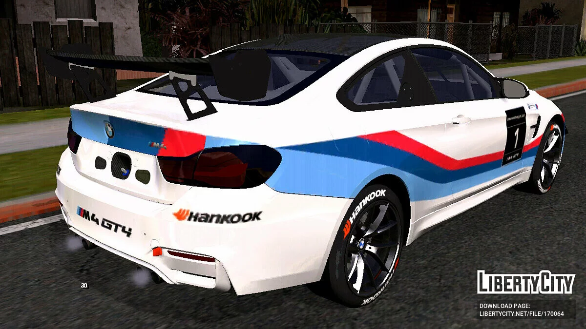 BMW M4 GT4 - RM / GTA San Andreas (iOS, Android)