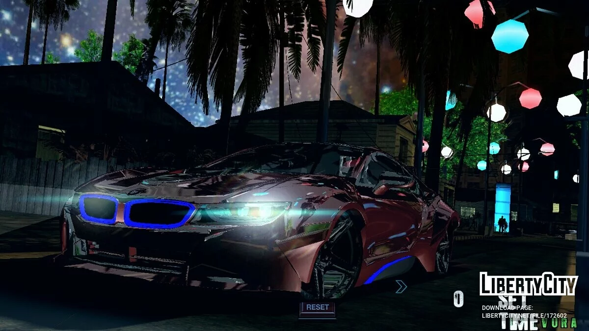 宝马 I8 火箭兔 - VIP (仅 DFF) / GTA San Andreas (iOS, Android)