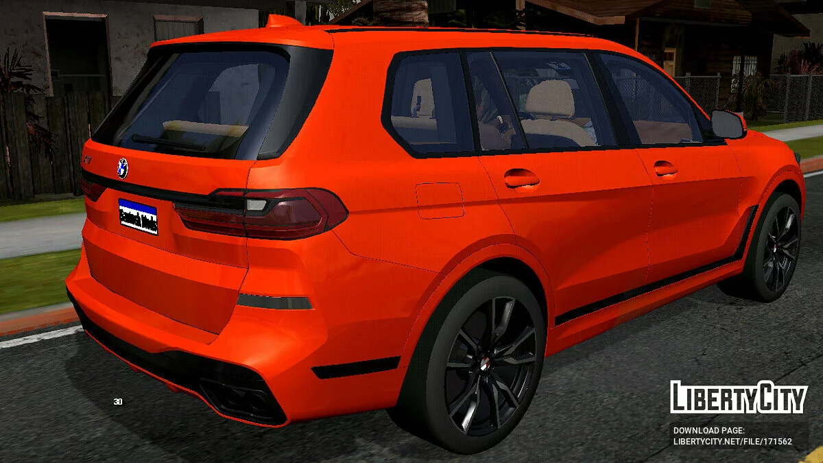 BMW X7 2021 (тільки DFF) / GTA San Andreas (iOS, Android)