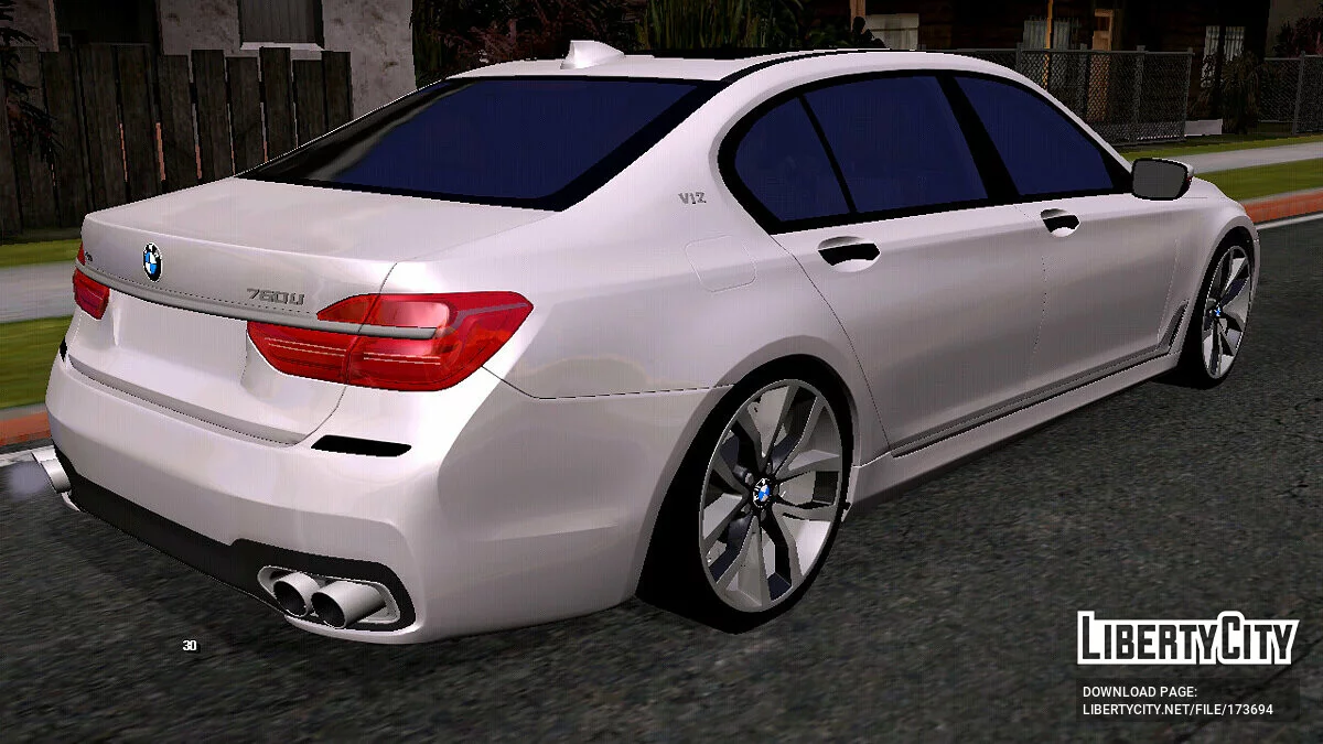BMW M760LI (DFF uniquement) / GTA San Andreas (iOS, Android)