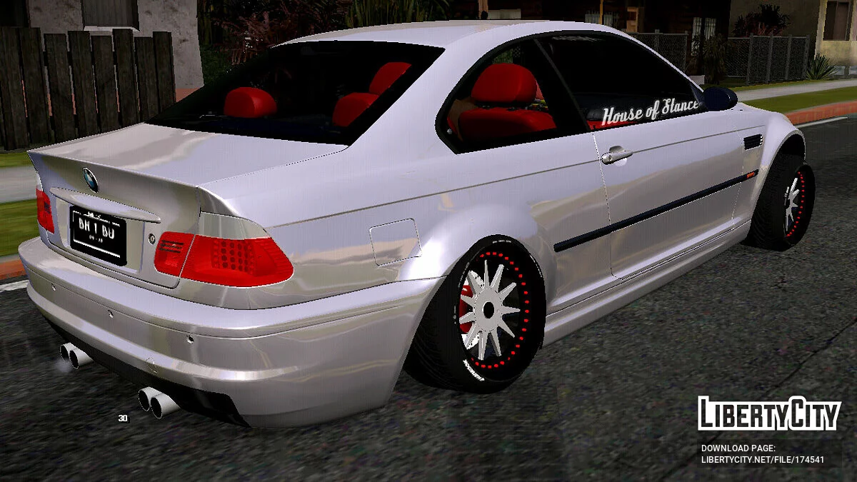 BMW E46 Stance Style / GTA San Andreas (iOS, Android)