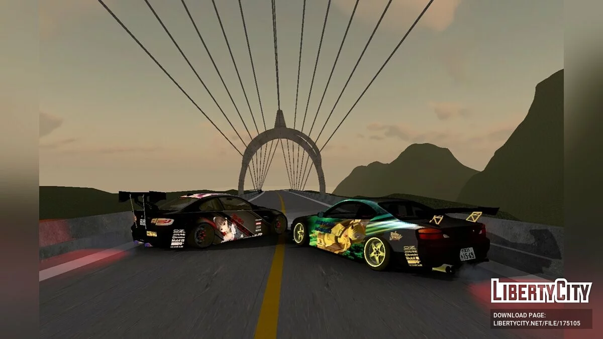 BMW E92 LB / GTA San Andreas (iOS, Android)