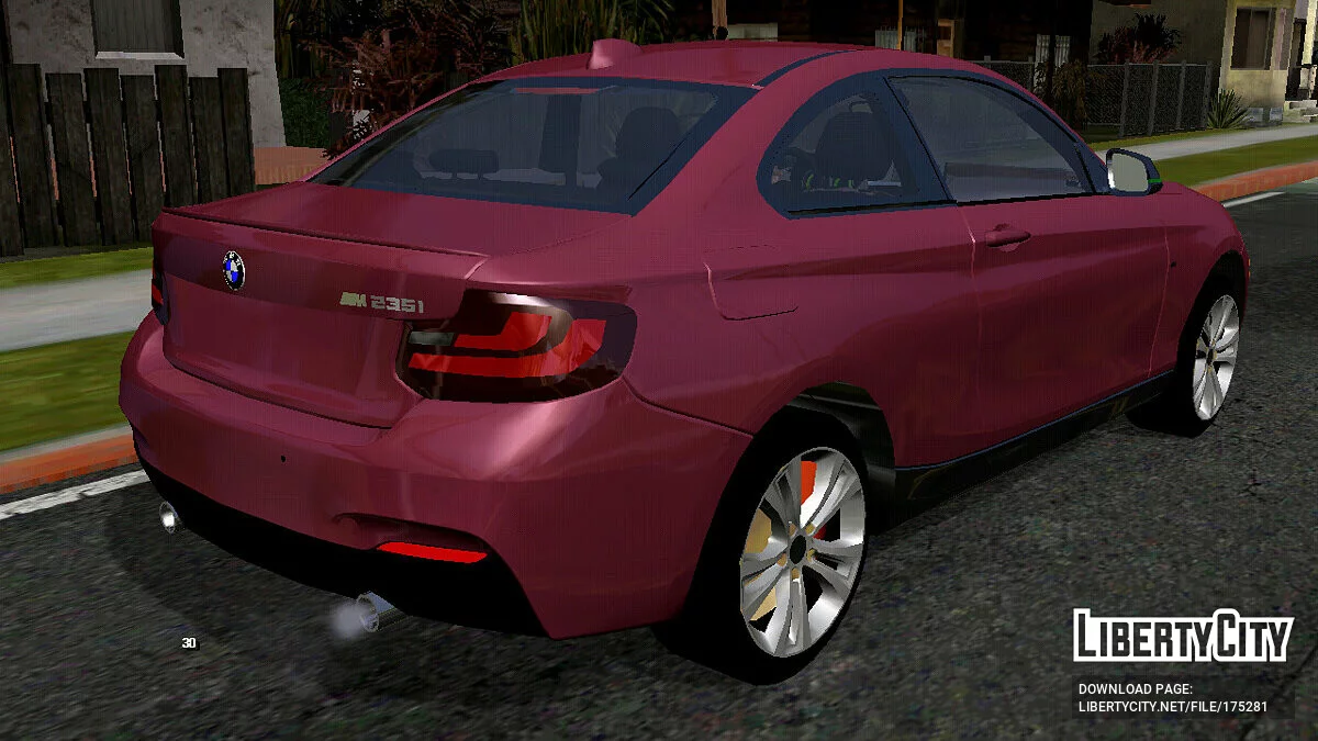 BMW M235I (тільки DFF) / GTA San Andreas (iOS, Android)