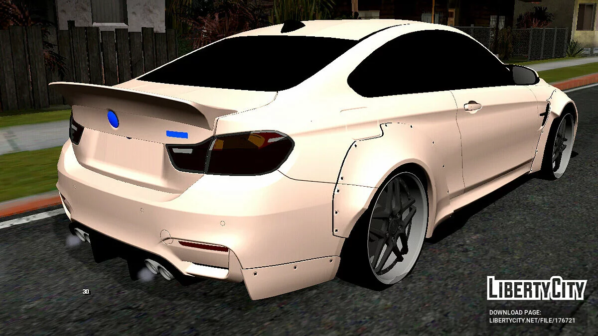 BMW M4 LIBERTY WALK (仅 DFF) / GTA San Andreas (iOS, Android)