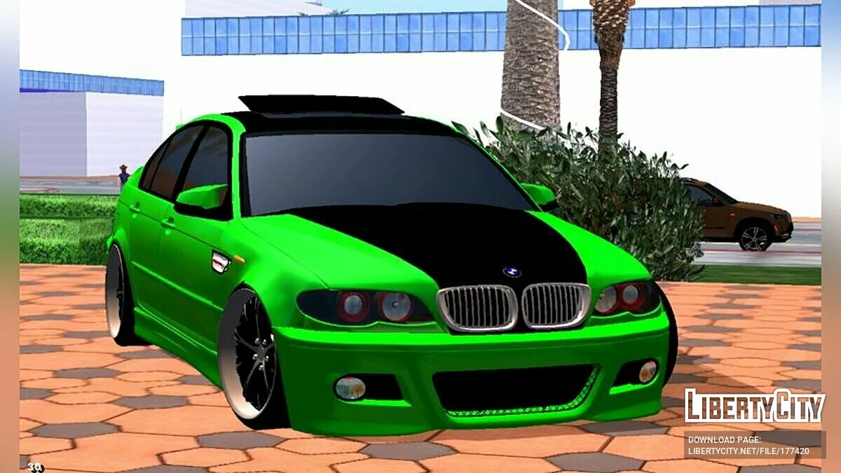 BMW E46 Sedan Tuning / GTA San Andreas (iOS, Android)