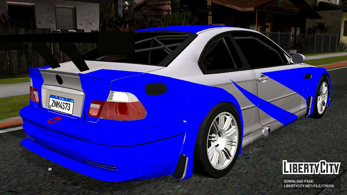 BMW M3 dari Need For Speed / GTA San Andreas (iOS, Android)