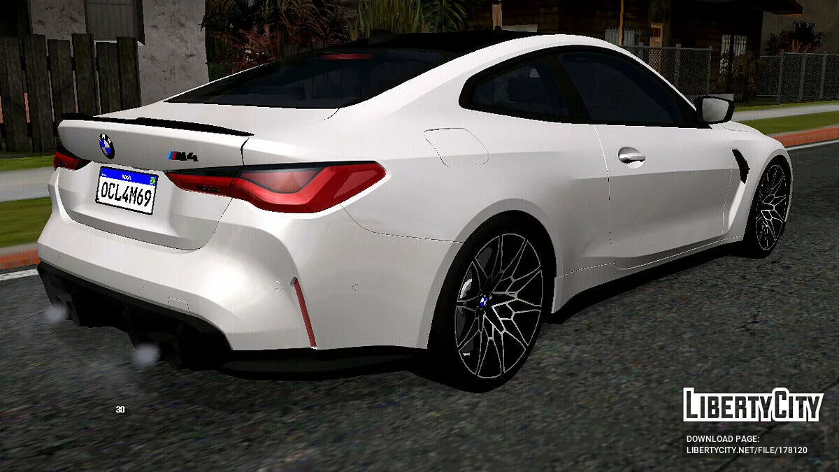 BMW M4 2021 (仅 DFF) / GTA San Andreas (iOS, Android)