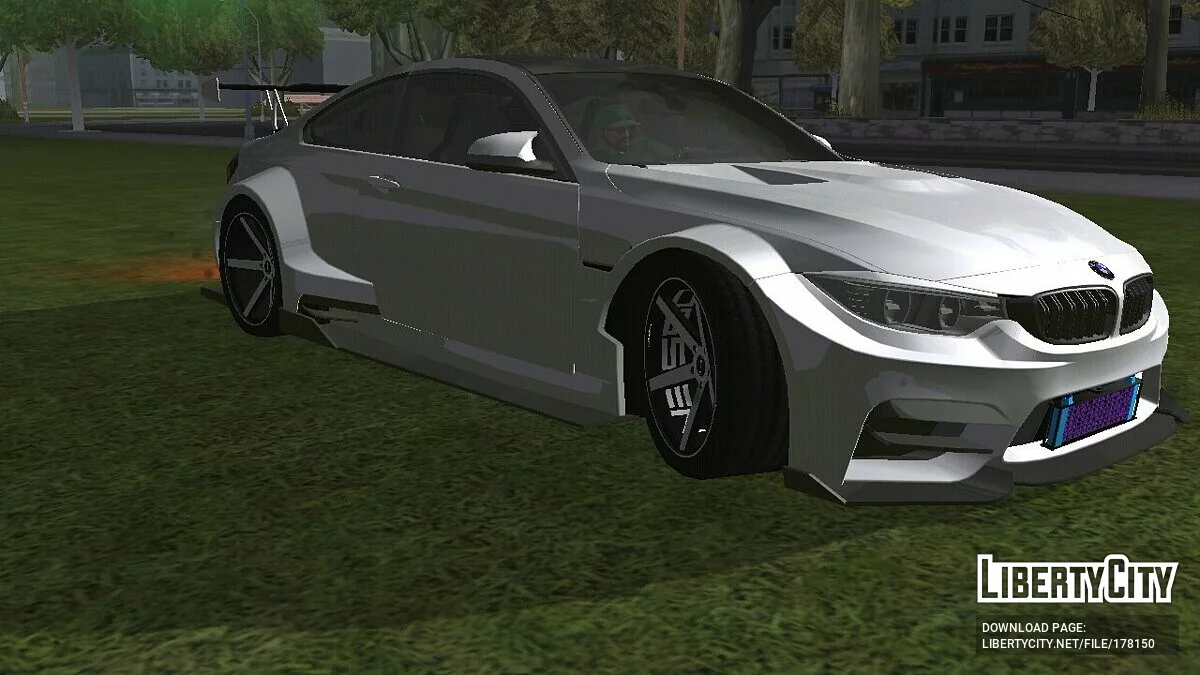 BMW М4 F82 (DFF فقط) / GTA سان أندرياس (iOS، أندرويد)