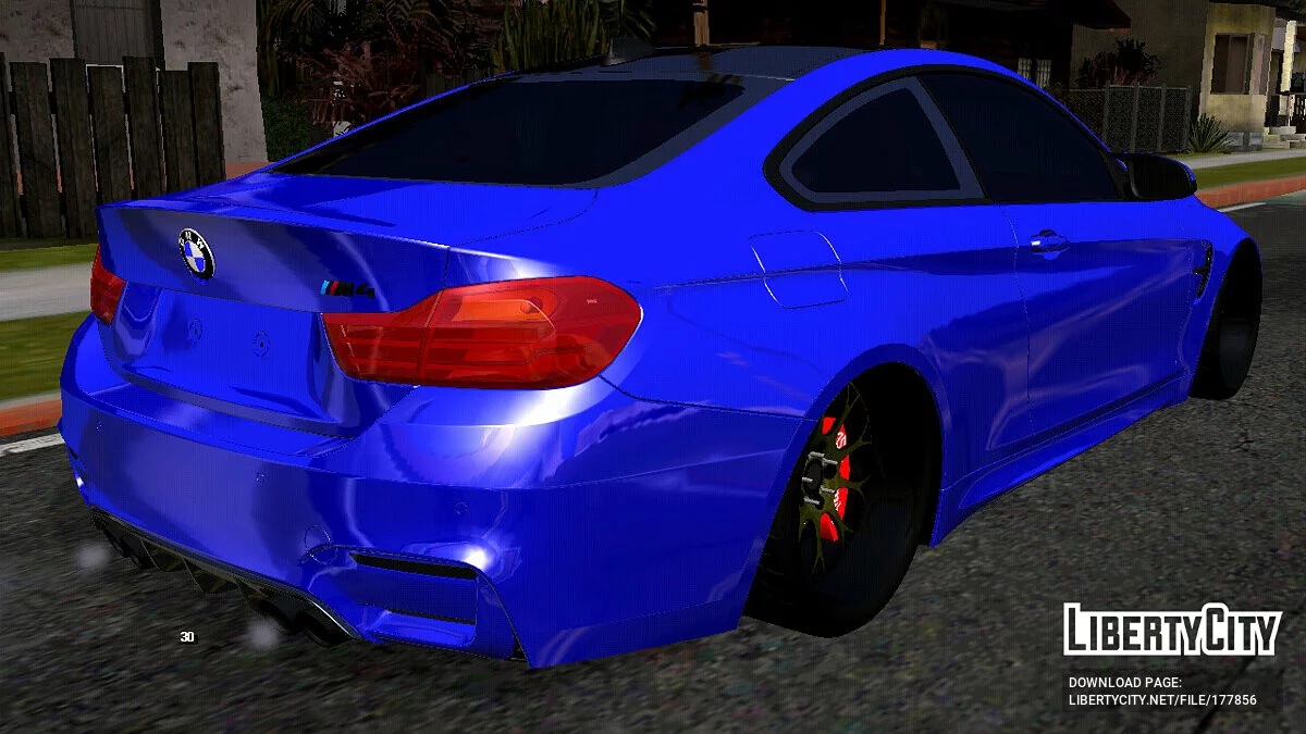 BMW M4 F85 (hanya DFF) / GTA San Andreas (iOS, Android)