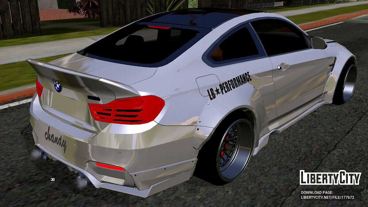 BMW M4 Lb Perfomance (тільки DFF) / GTA San Andreas (iOS, Android)