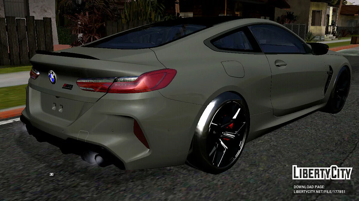 BMW M8 Competition (hanya DFF) / GTA San Andreas (iOS, Android)