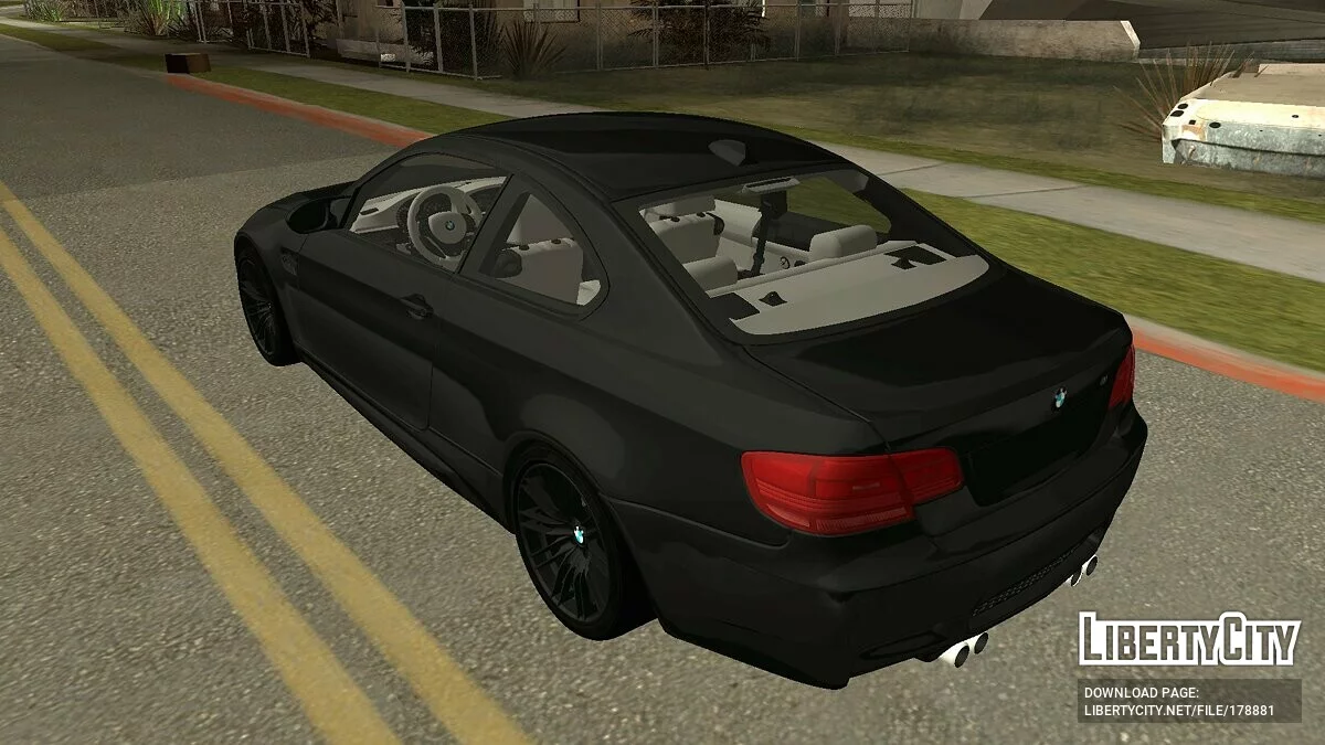 BMW M3 E92 2008 / GTA San Andreas (iOS, Android)