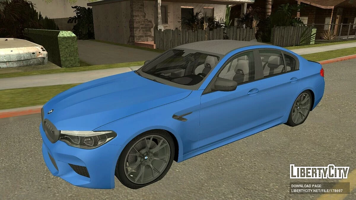 BMW M5 F90 / GTA سان أندرياس (iOS، أندرويد)