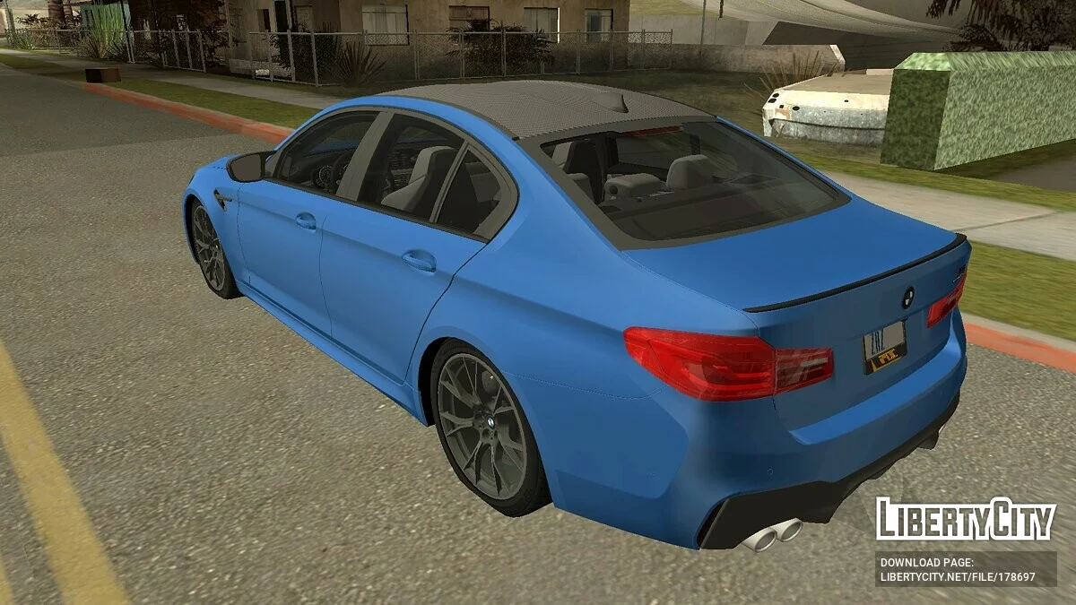 BMW M5 F90 / GTA سان أندرياس (iOS، أندرويد)
