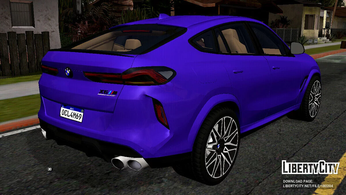 BMW X6 Competition (DFF only) / GTA San Andreas (iOS, Android)