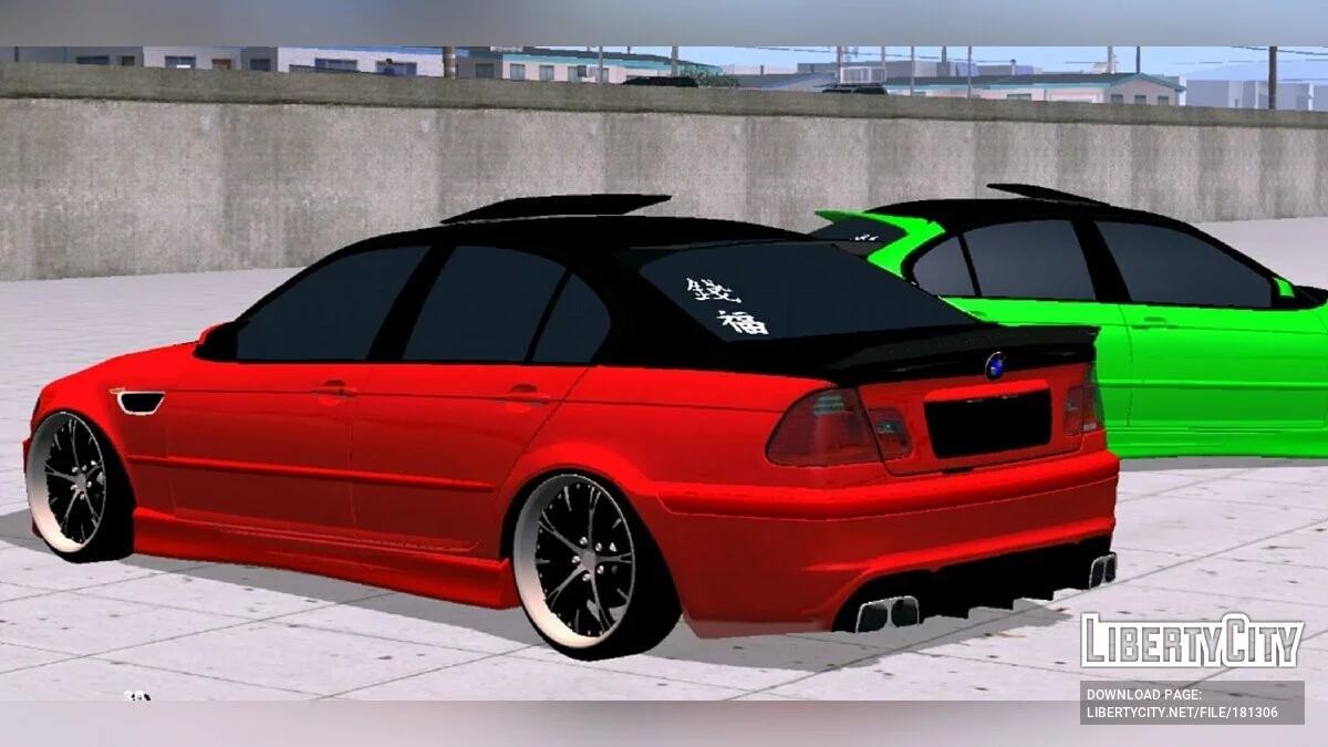 BMW E46 Sedan Tuning V3 / GTA San Andreas (iOS, Android)
