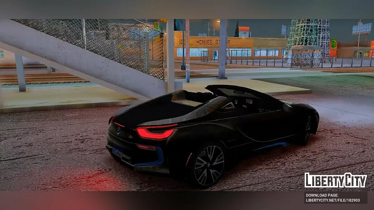 BMW i8 Roadster (nur DFF) / GTA San Andreas (iOS, Android)