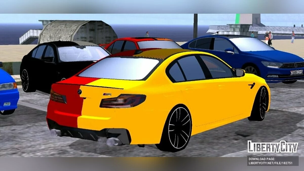 BMW M5 F90 (тільки DFF) / GTA San Andreas (iOS, Android)
