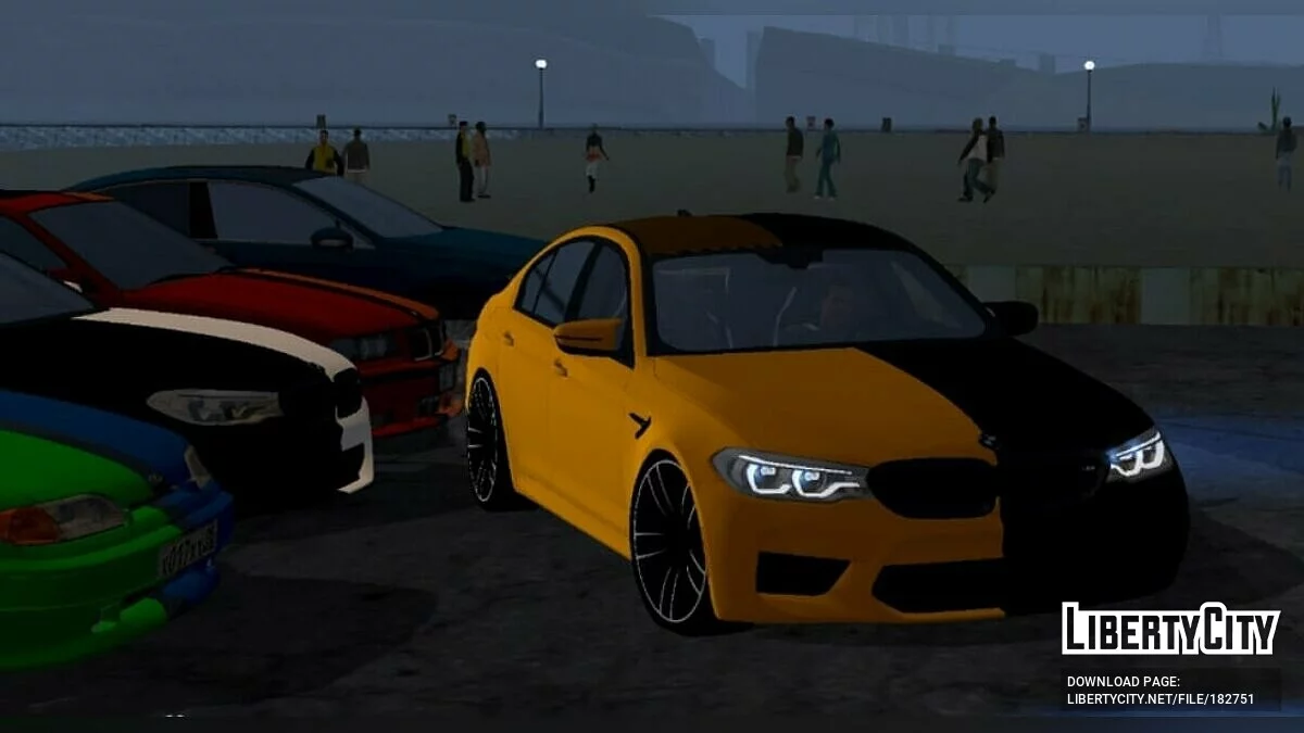BMW M5 F90 (тільки DFF) / GTA San Andreas (iOS, Android)
