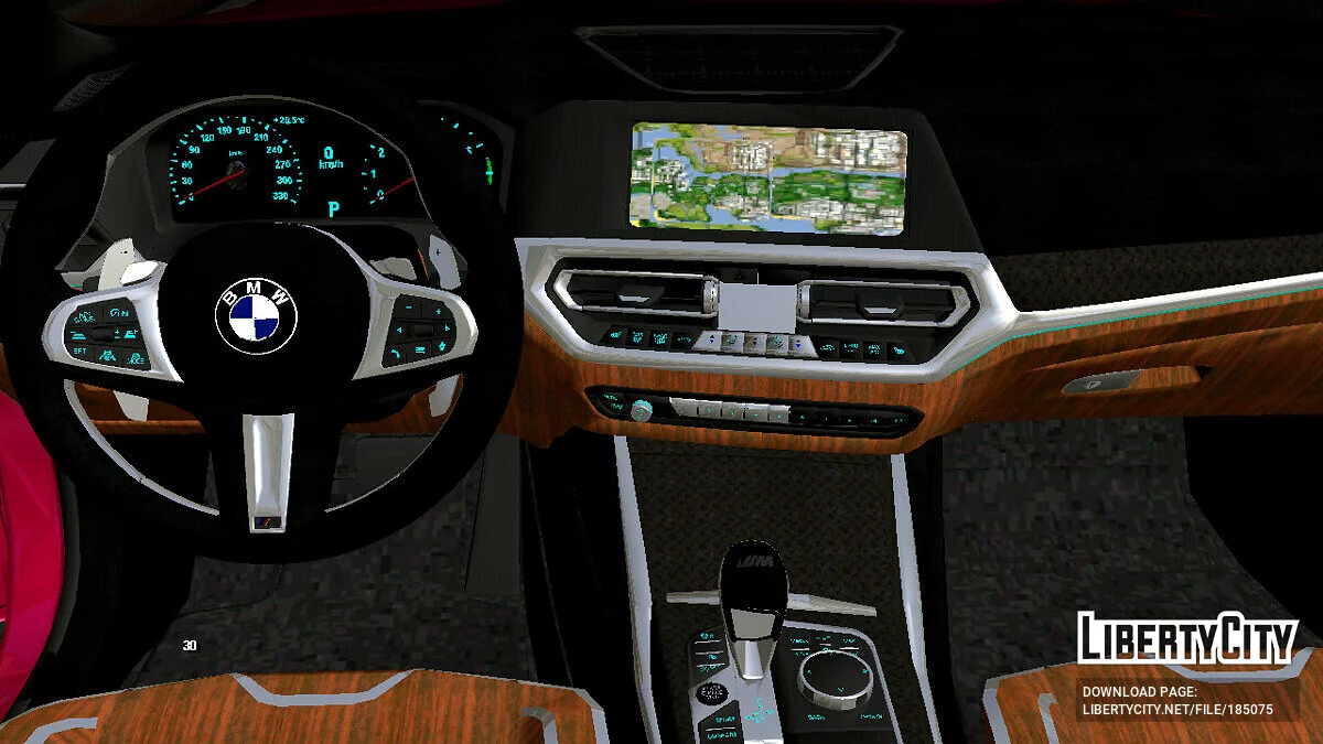 宝马 M3 2023 (仅 DFF) / GTA San Andreas (iOS, Android)