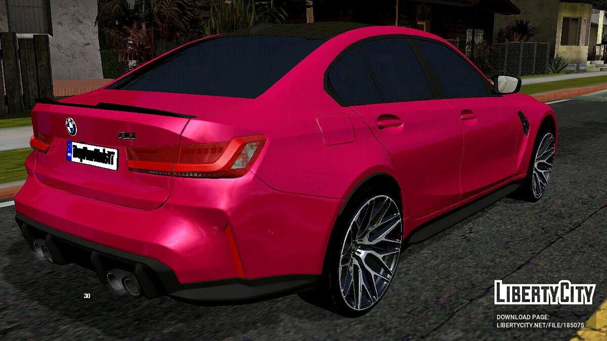 宝马 M3 2023 (仅 DFF) / GTA San Andreas (iOS, Android)